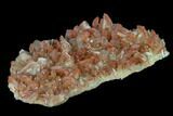 Natural, Red Quartz Crystal Cluster - Morocco #131358-3